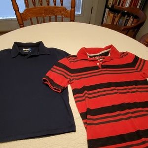 boys short sleeve polo style shirts